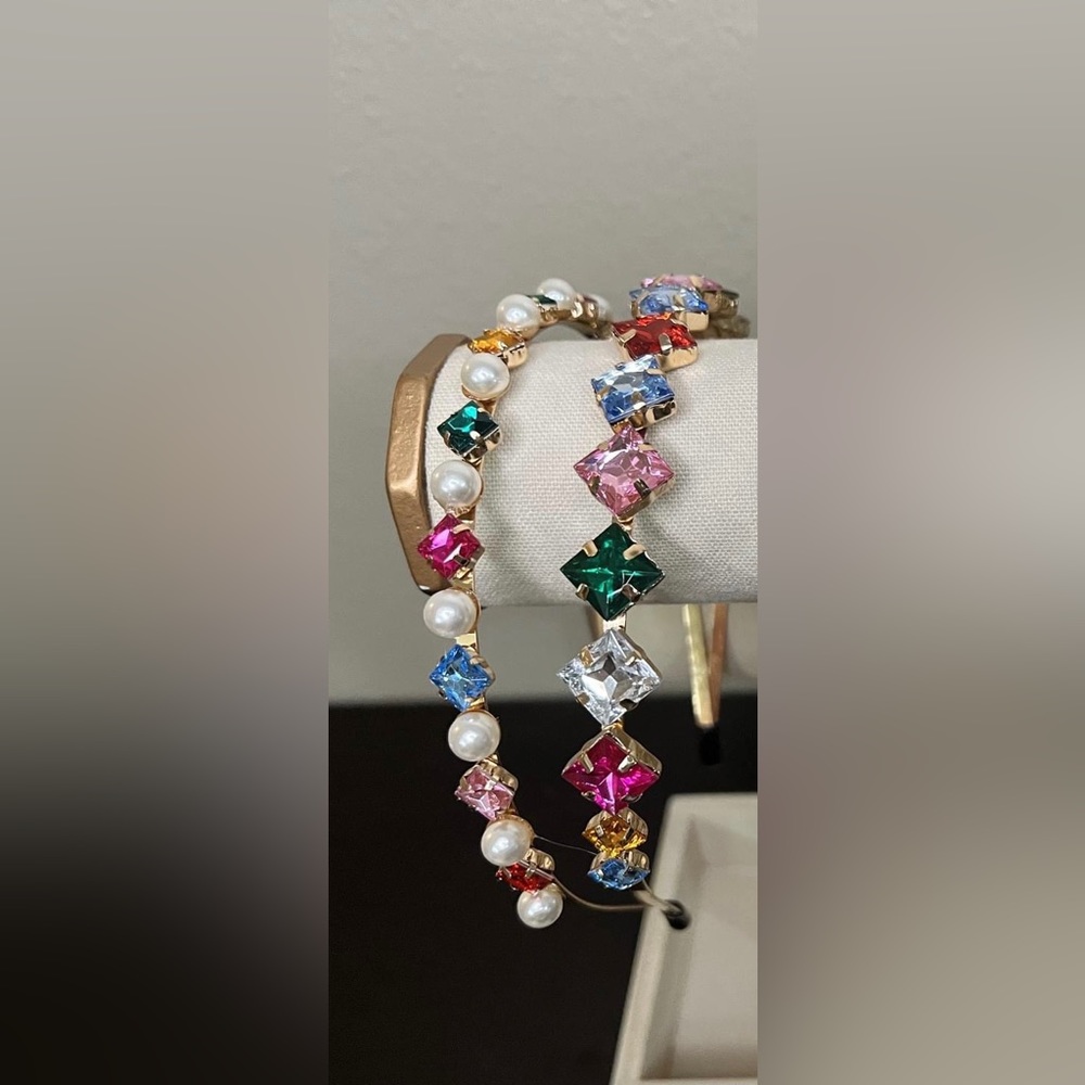 Rhinestone and Pearl Headband